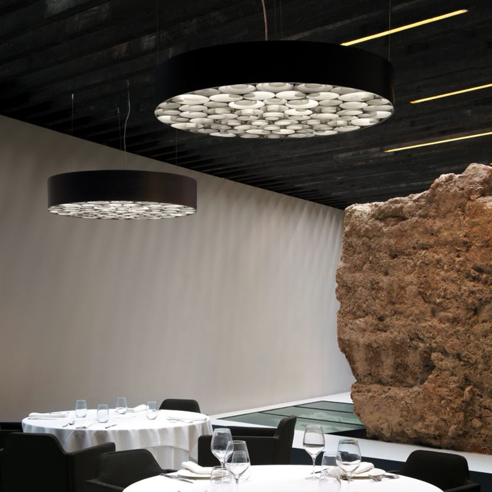 Pendant design lamp Spiro by LZF D80 (Brown)