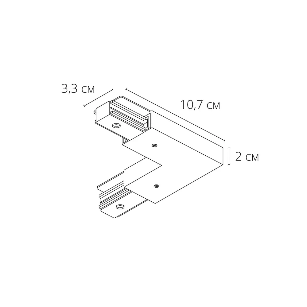 Коннектор-ввод питания для шинопровода Arte Lamp TRACK ACCESSORIES