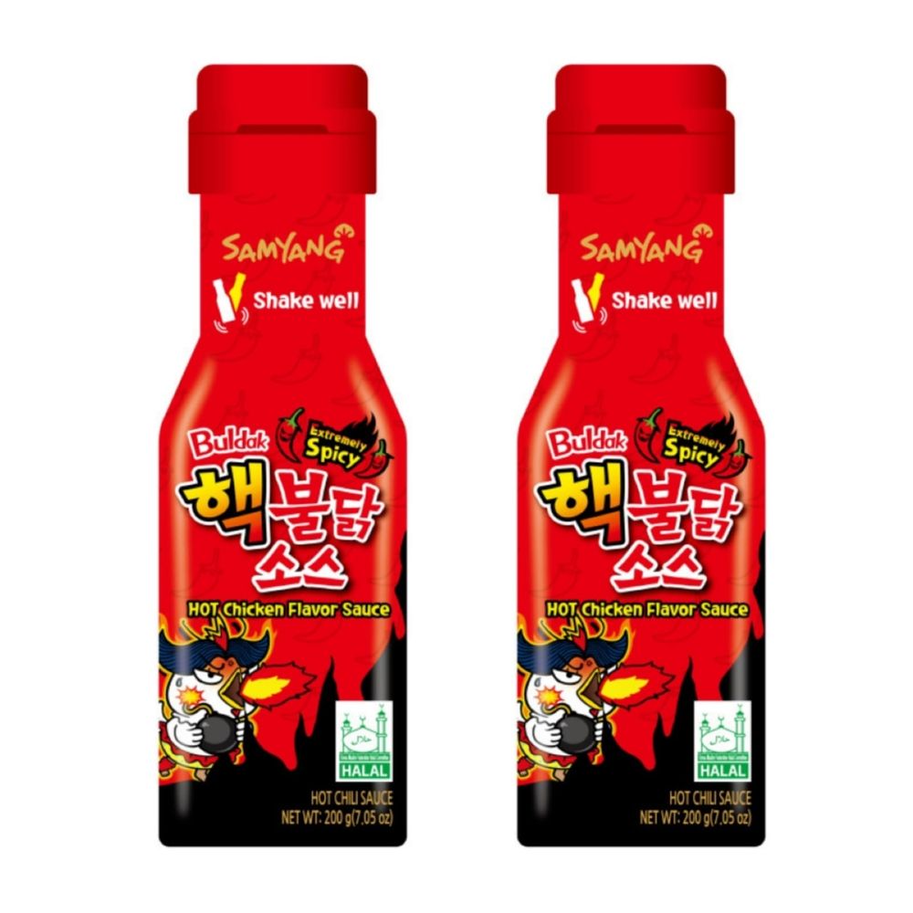 Соус Samyang Buldak Экстремально острая курица 200 г x 2 шт
