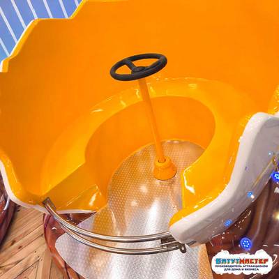 Аттракцион кружки «Затерянный мир» 12 чашек, 24 мест, 13×13×2 м