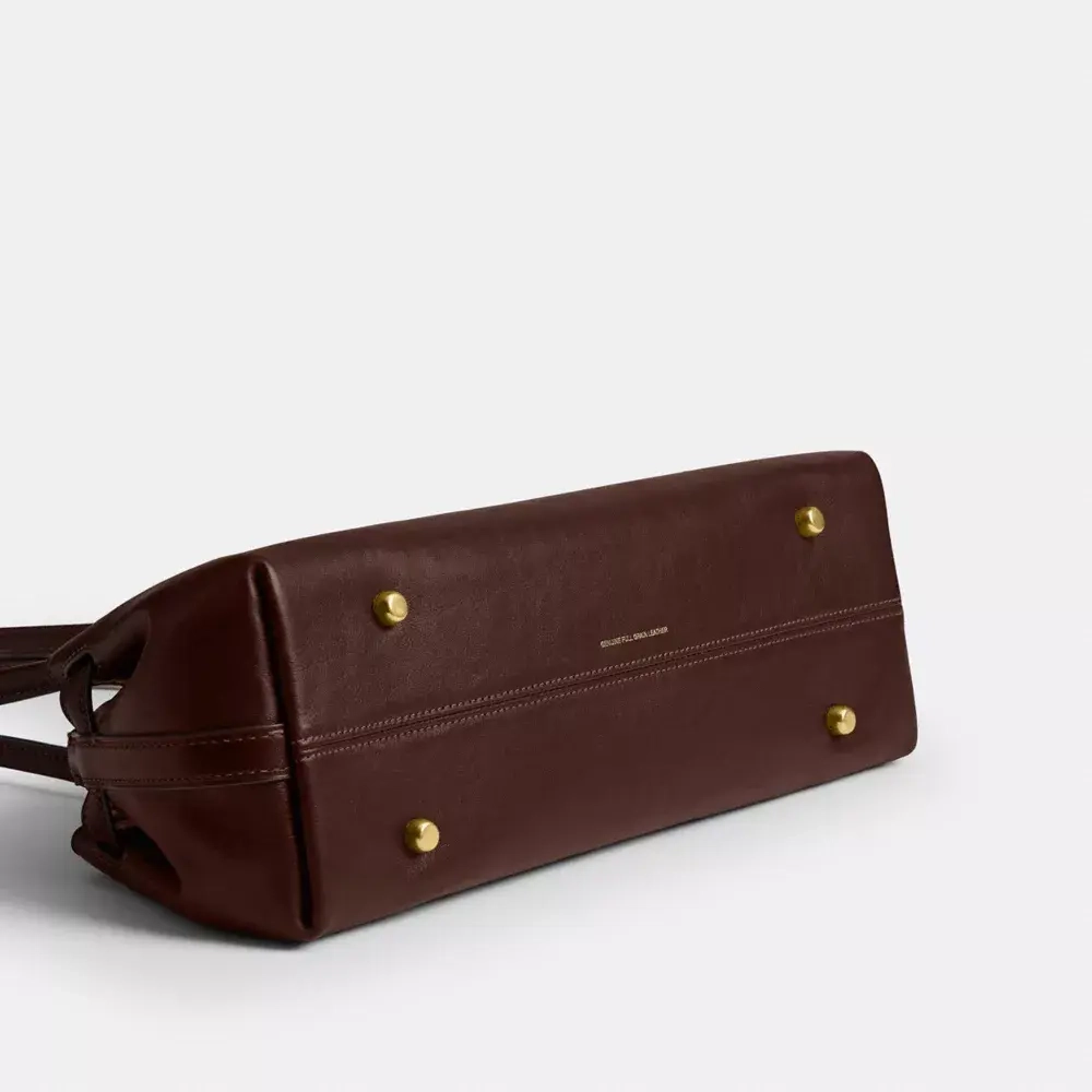 COACH СУМКА EMPIRE 34, ТЕМНО-КОРИЧНЕВЫЙ