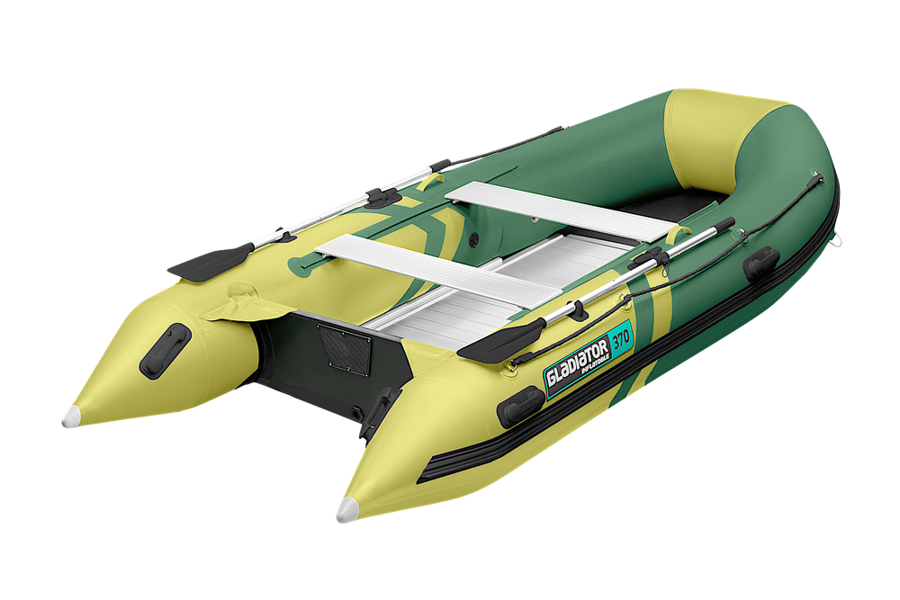 Лодка ПВХ Gladiator Light B370AL с алюминиевым полом ( BSM0111 / BSM3911 / BSM3905 )
