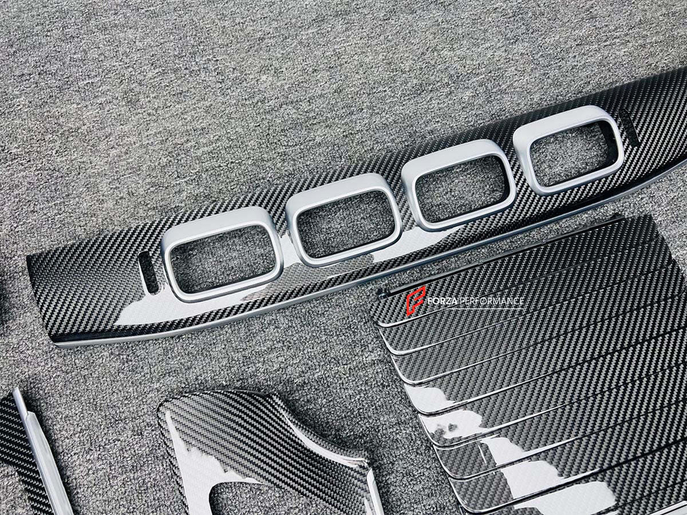 Карбоновый интерьер для MERCEDES-BENZ GLS X167 2019 - 2023 АМГ Мерседес Бенц ГЛС