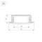Профиль Arlight ARH-WIDE-F-H10-2000 ANOD 016186