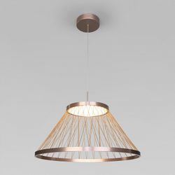 Подвесной светильник Eurosvet Cesta 40017/1 LED коричневый