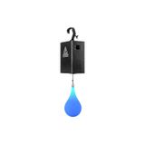 Kinetic Led Drop H320×D185 мм — кинетическая световая капля RGBW с одной лебёдкой