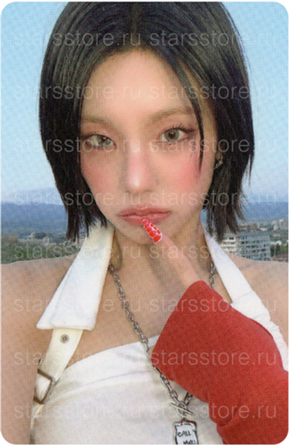 Фотокарта Yeji ITZY - Girls Will Be Girls (Apple Music)