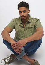 Рубашка Collin AOP Relaxed 1013858-12450