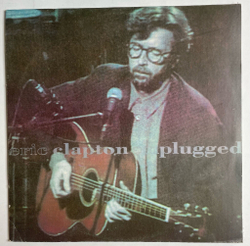 Винтажная виниловая пластинка LP Eric Clapton Unplugged (Россия 1992)