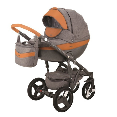 Детская универсальная коляска Adamex Monte D-1 (3в1)