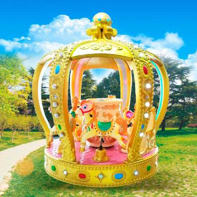 Детская электрическая карусель «Золотая корона», 8 мест