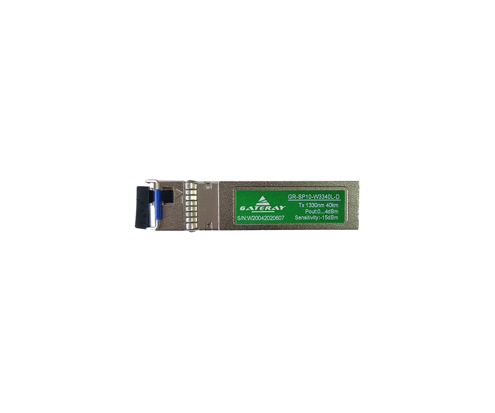Трансивер GateRay GR-SP10-W3340L-D SFP+ WDM, 10G, 40 км, TX 1330 нм, RX 1270 нм, LC, DDM