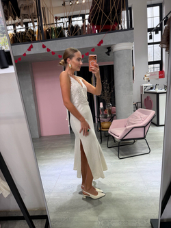 Хлопковый сарафан Мохито молочный