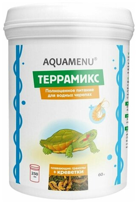 Террамикс с креветкой акваменю