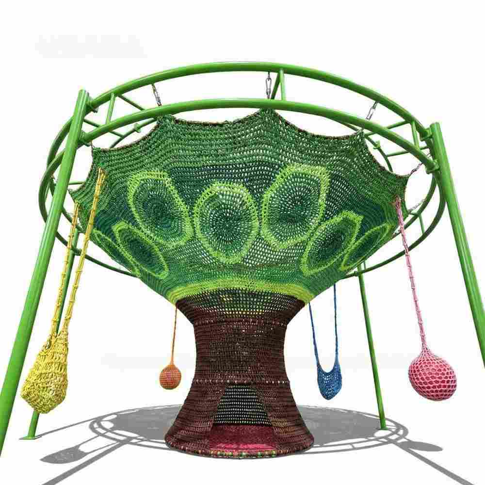 Канатный лабиринт «Летний день» 5×5×4 м