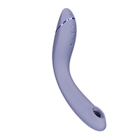 Лиловый вибромассажёр 17,6см для точки G c вакуумной стимуляцией Womanizer OG Pleasure Air for the G-Spot Vibrator & Stimulator Lilac WZ171SG6