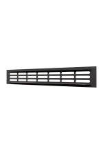 Решетка вентиляц. 300 x 42 мм Era 3004DP Al Matt black