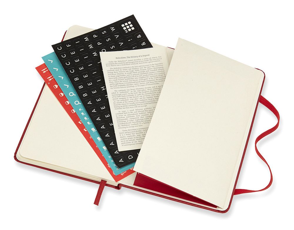 Еженедельник Moleskine Classic Weekly 90x140 мм 144 стр (DHF212WN2)