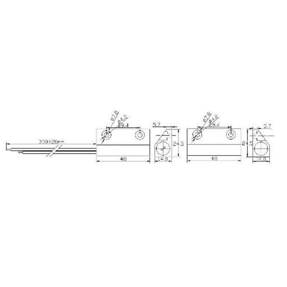 Извещатель магнитоконтактный ST-DM131NCNO-SL