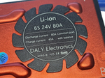 Плата контроля BMS Li-ion 6S 24V 80A