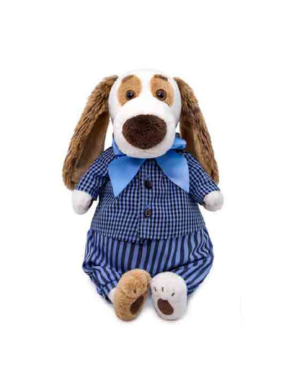 Мягкая игрушка Бартоломей в рубашке и штанах 33см