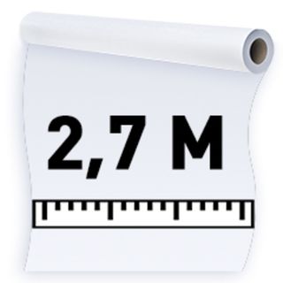 Бумажные фоны шириной 2,7 м