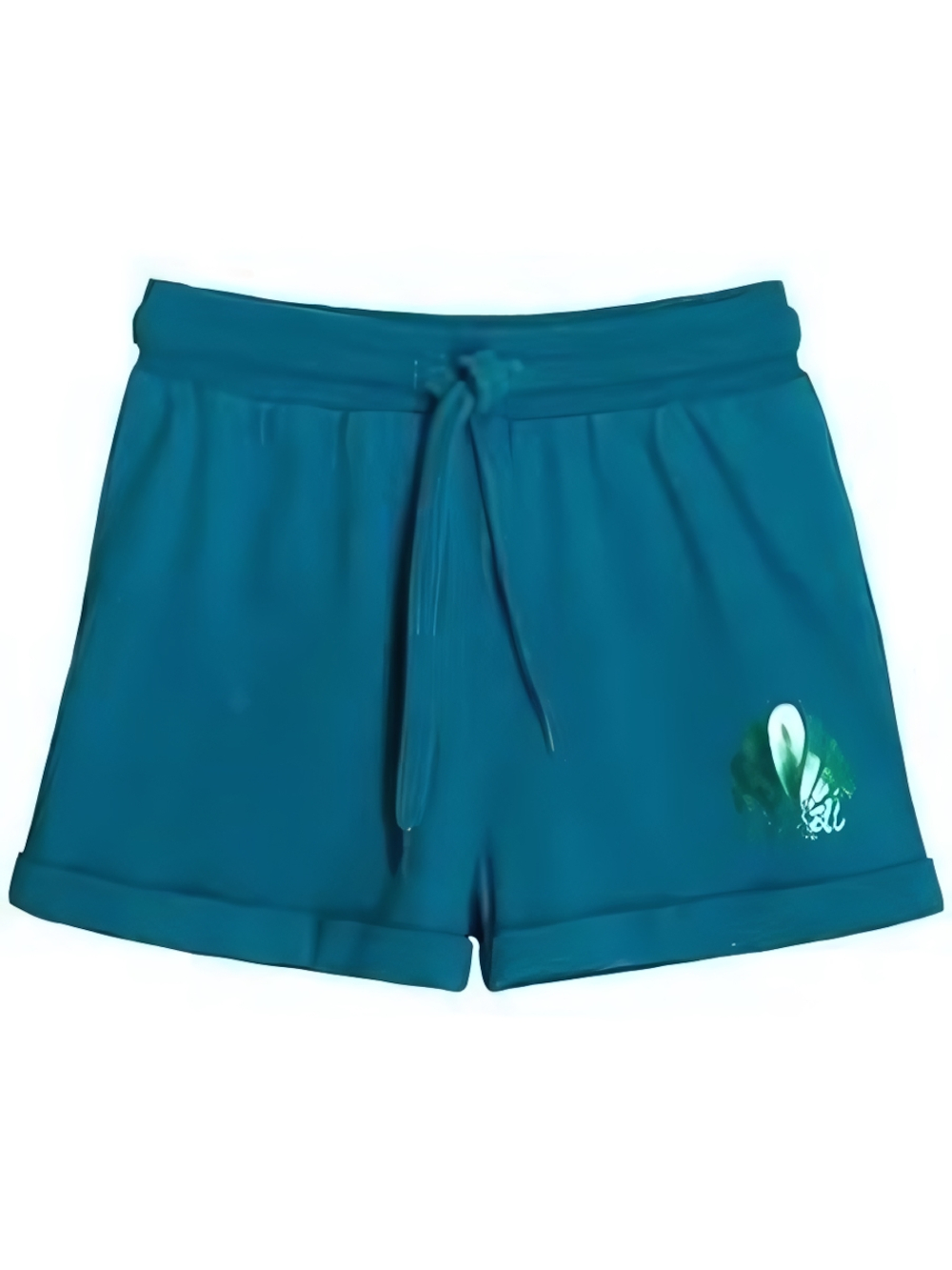 Шорты для девочки р.92 т.бирюзовый 101131