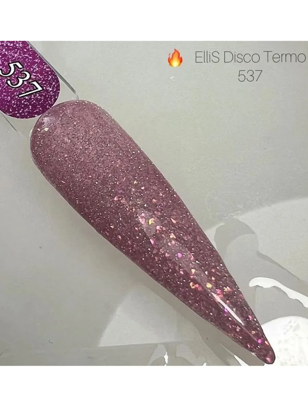 ElliS гель-лак Disko Termo 537 10мл