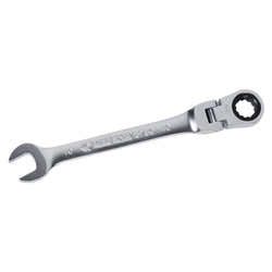 Ключ трещоточный комбинированный с шарниром 10 мм KING TONY 373010M