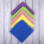 Салфетка из МИКРОФИБРЫ 30х30см комплект 10 шт. MULTI COLOUR ECONOMY 180 г/м2 LAIMA HOME (2 штуки в упаковке)