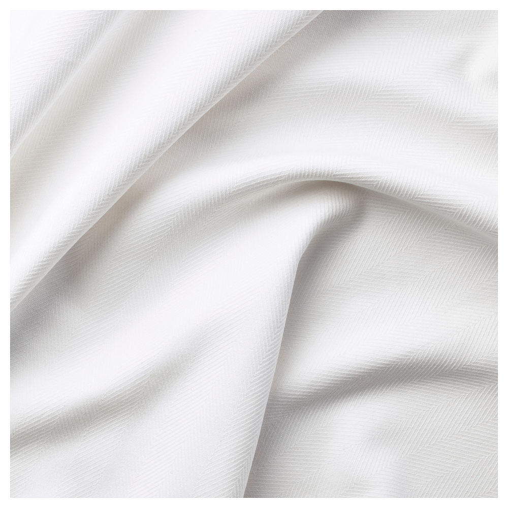 Комплект штор IKEA TIBAST (ТИБАСТ), Белый, 145x250 см, 2 шт