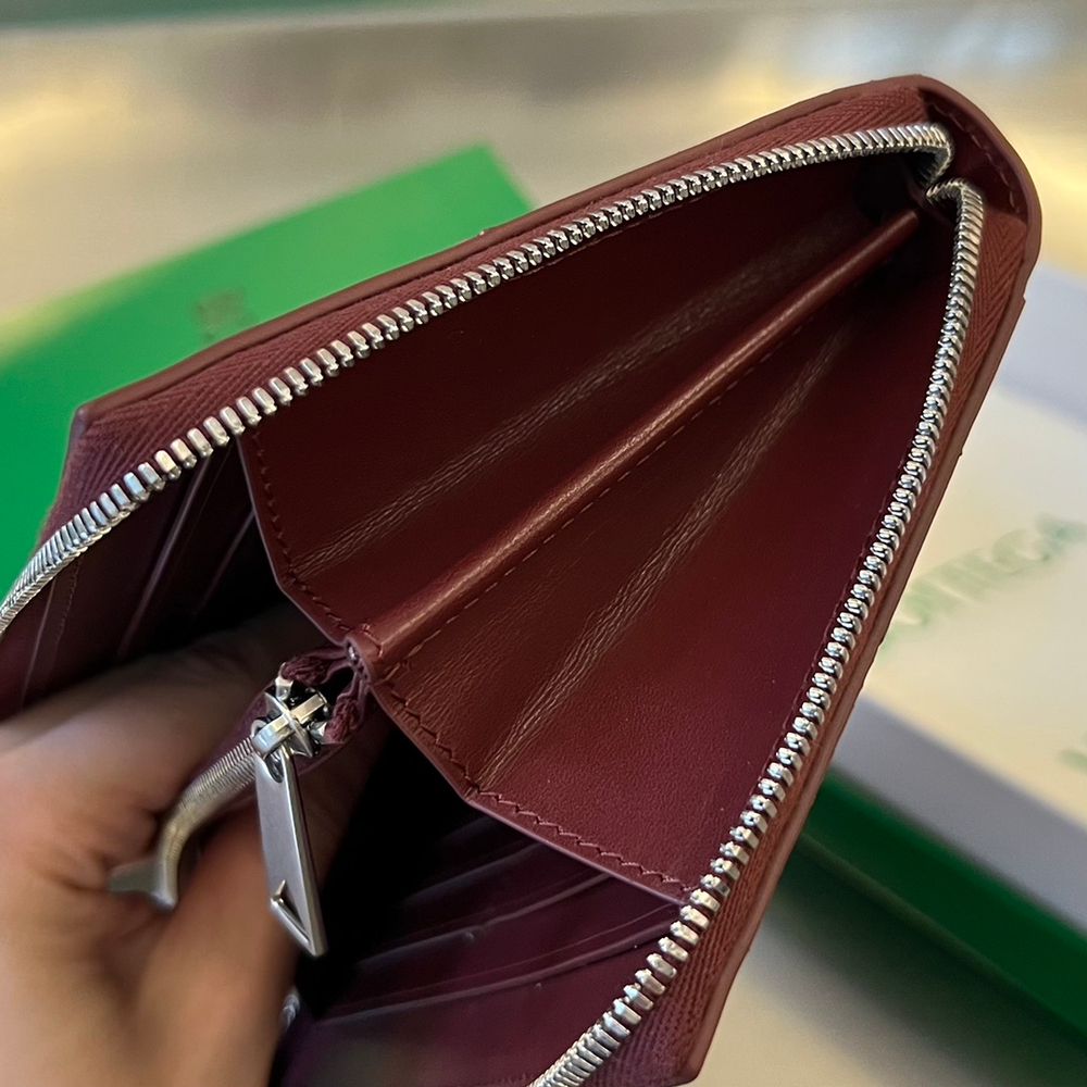 Bottega Veneta Cassette Zip Around Wallet