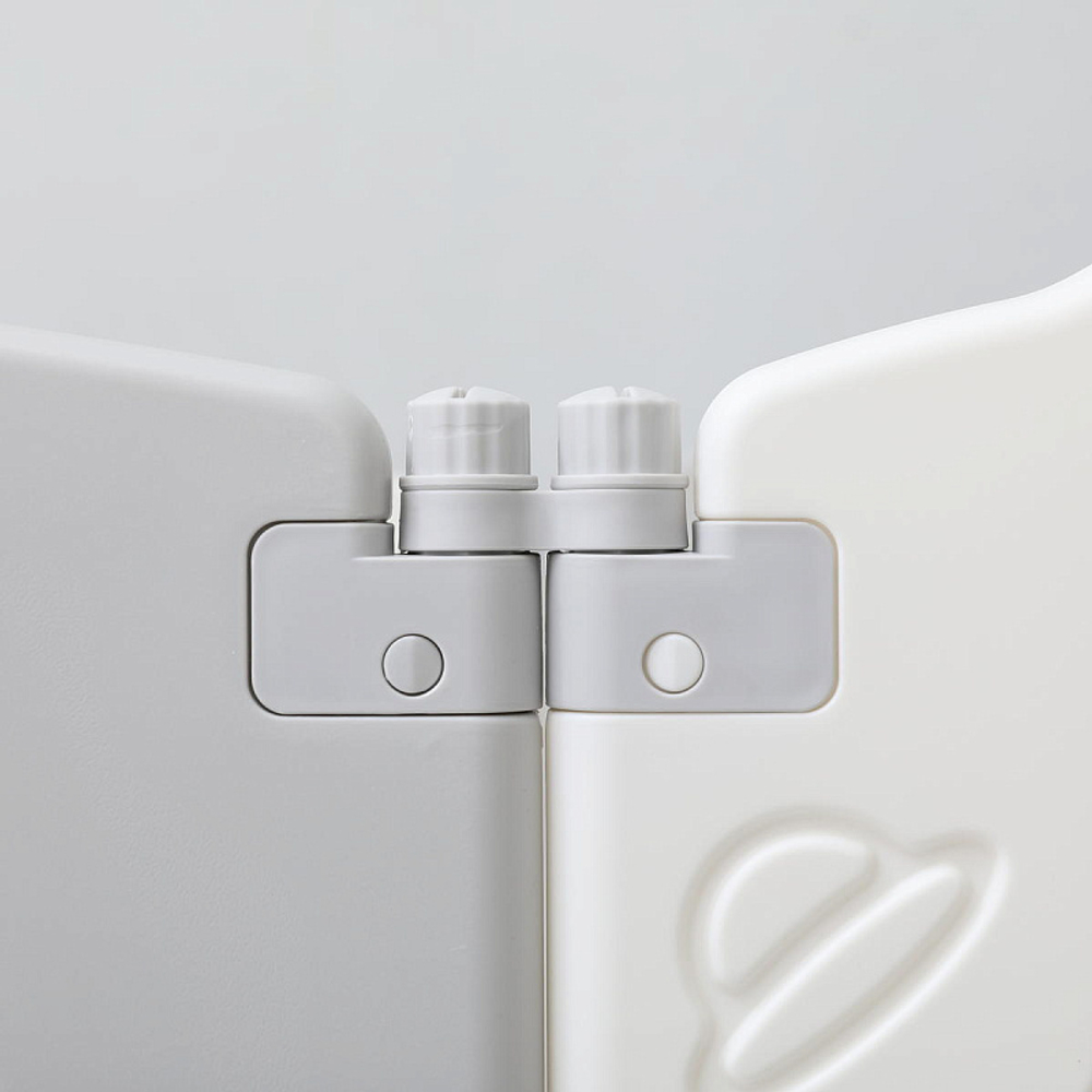 Манеж UNIX Kids SUPREME Space 160x160 Grey