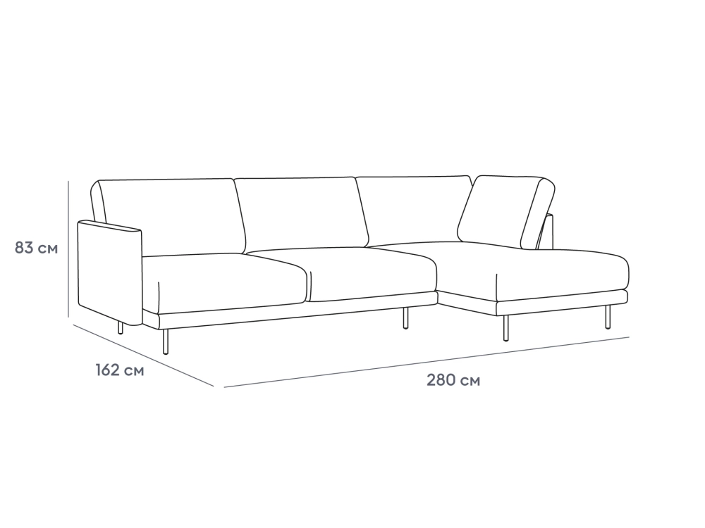 Диван Ricadi угловой