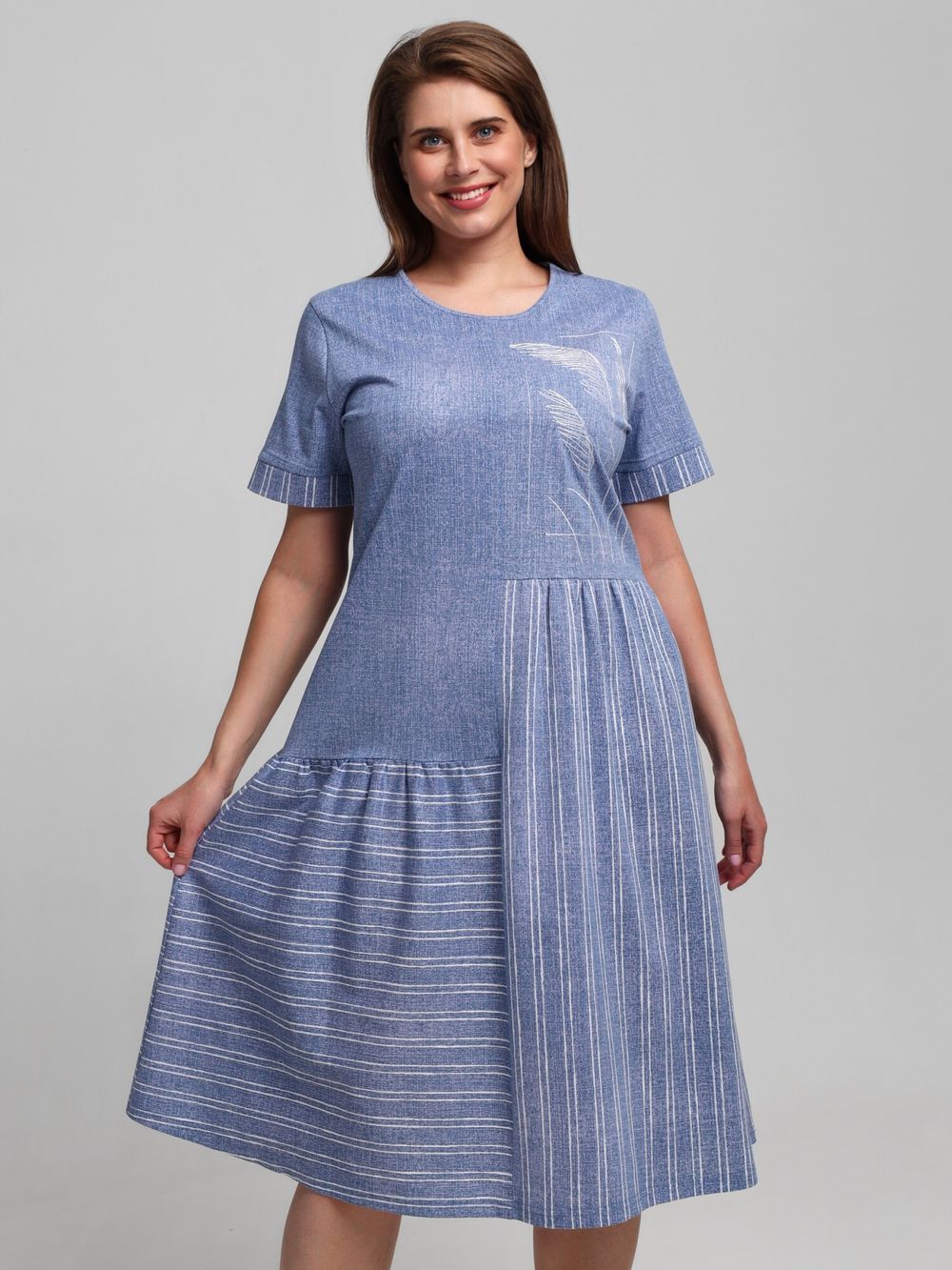 Платье Баронесса-1 Виотекс СИНИЙ