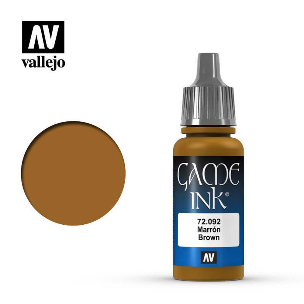 Краска Vallejo Game Color Ink Brown