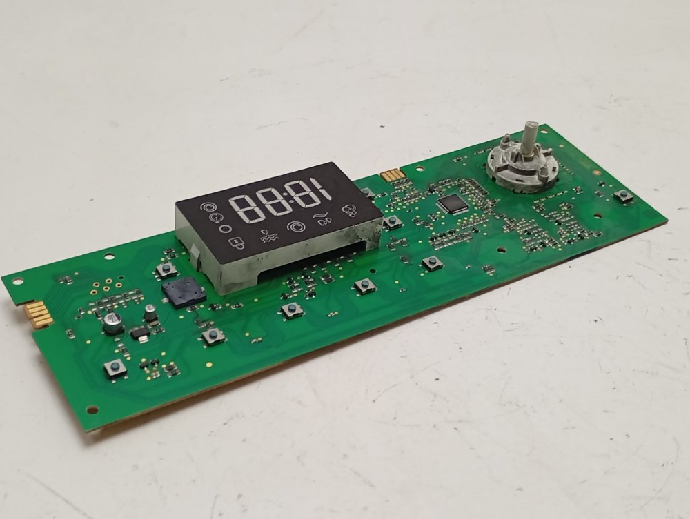 IWUE4105CIS кт64 Модуль индикации для стиральной машины Indesit 16200284301 б/у