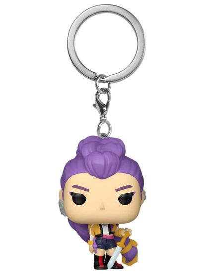 Брелок Funko Pocket POP! KPop Demon Hunters Rumi 95687 / Брелок Фанко Покет ПОП! по мотивам мультфильма "Кей-поп-охотницы на демонов", Руми