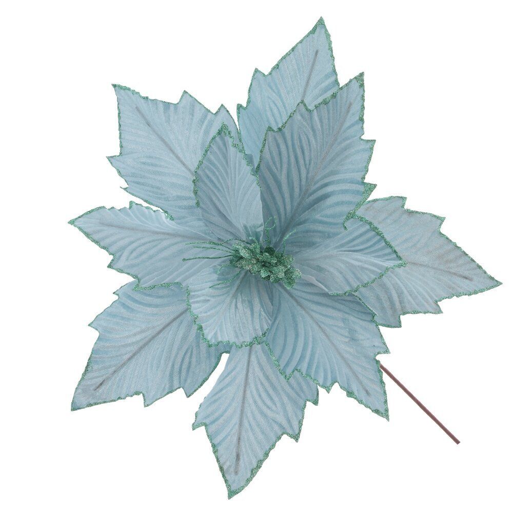 GAEM Цветок искусственный "Пуансеттия", L42 W42 H45 см, 3в.