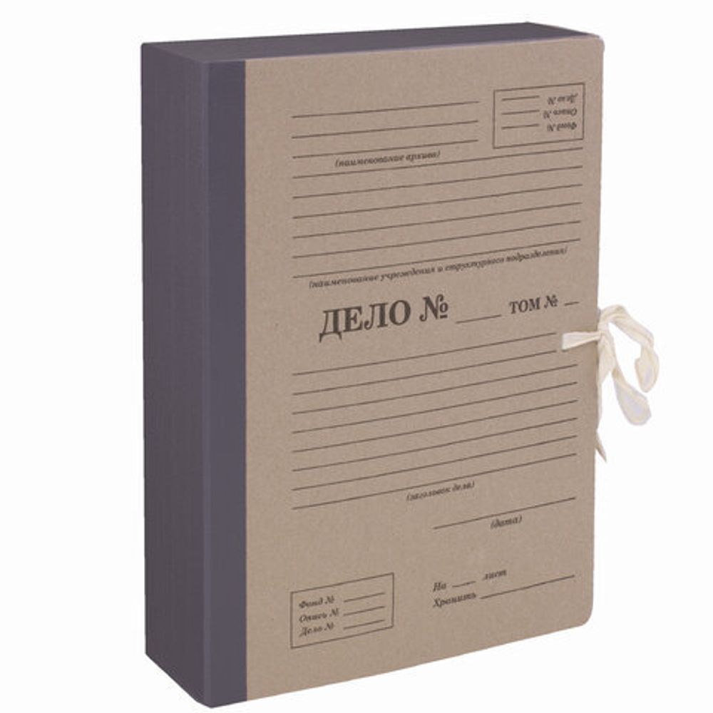 Папка архивная А4 "Форма 21", 80 мм, переплетный картон/бумвинил, ГИБКИЙ КОРЕШОК, до 800 л., STAFF, 112164