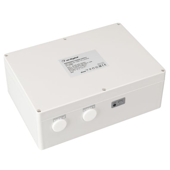 Блок аварийного питания Arlight ARJ-EMG-50-120W-1H-LiFePO4 220-300V 100W IP65 0,25-0,345A 036852