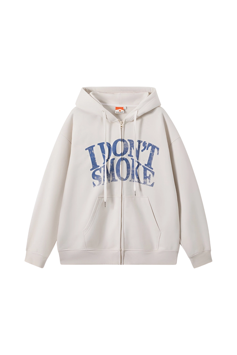 Худи DONSMOKE "Basic Logo" Cropped & Loose fit Hoodie