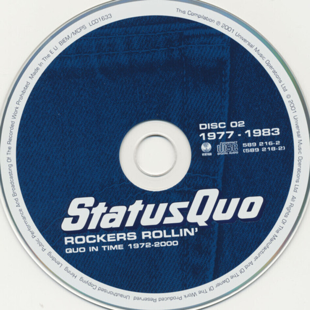 Status Quo / Rockers Rollin' Quo In Time 1972 - 2000 (4CD)