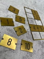 Нумерация для шкафчиков