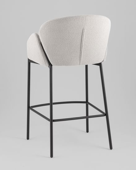 Стул барный Кирби светло-серый