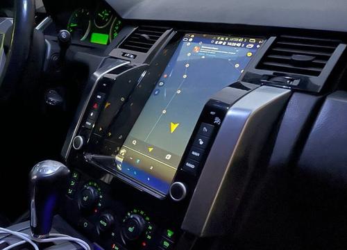 Магнитола для Range Rover Sport 2005-2009 - Kuberg NH-1002 ("Тесла-Стиль") Android 10, Быстрая, SIM-слот