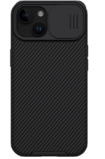Чехол-накладка Nillkin CamShield Pro для iPhone 16 Plus пластиковый (черный)