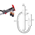 Насос TREP01 для бензина на батарейках с пистолетом (9 л/мин)