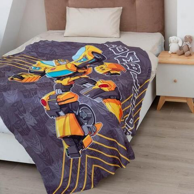Плед "Transformers" 1,5 сп, 140х210 см, 100% п/э. 7339230