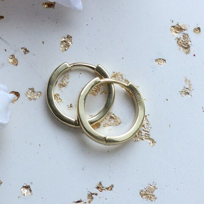 ш298-з Швензы Конго плоский круг 18*3мм, позолота, пара